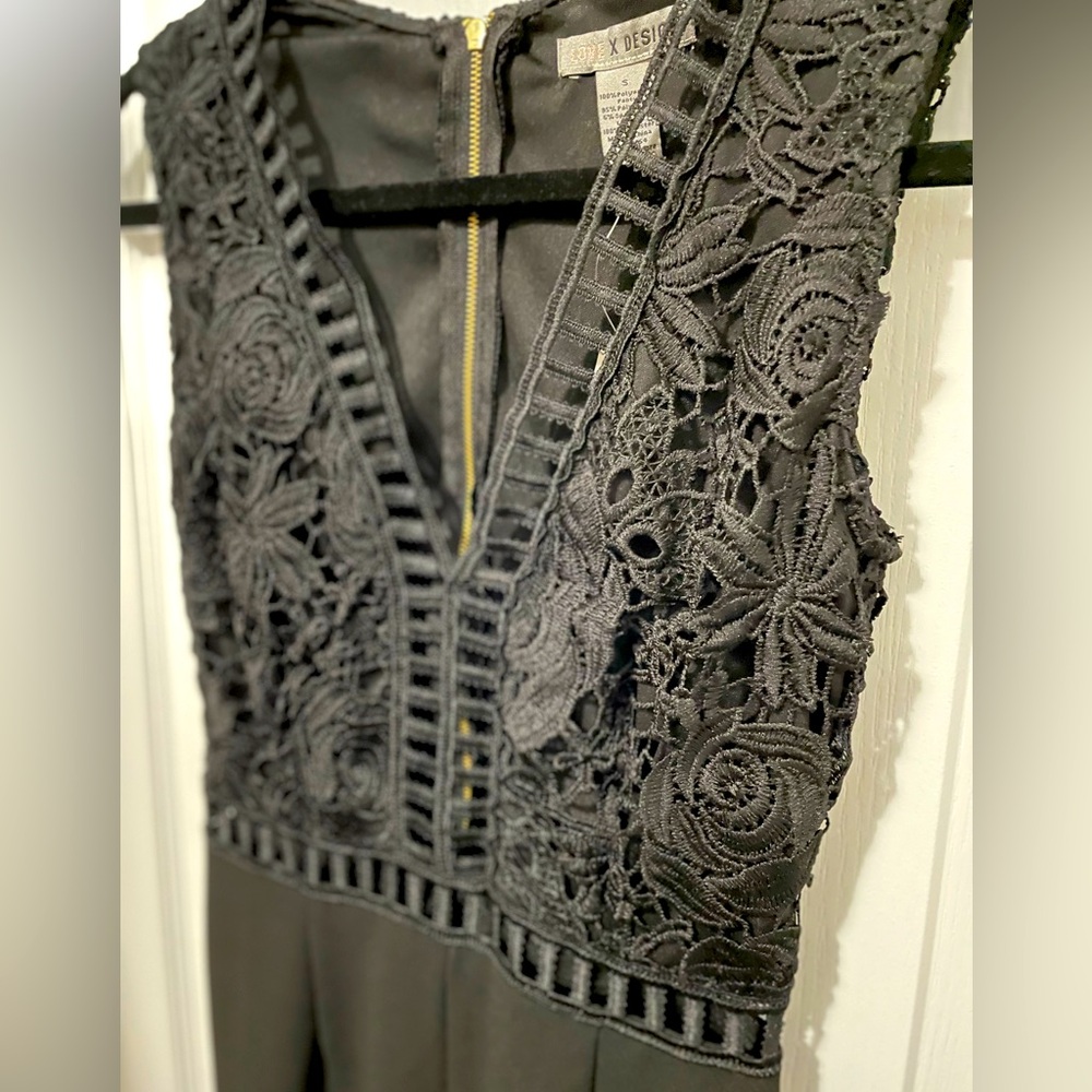 Jumpsuit - Black - Size Small